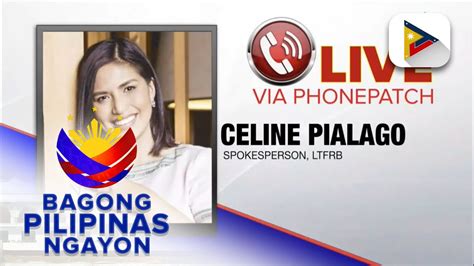 celine pialago ltfrb.